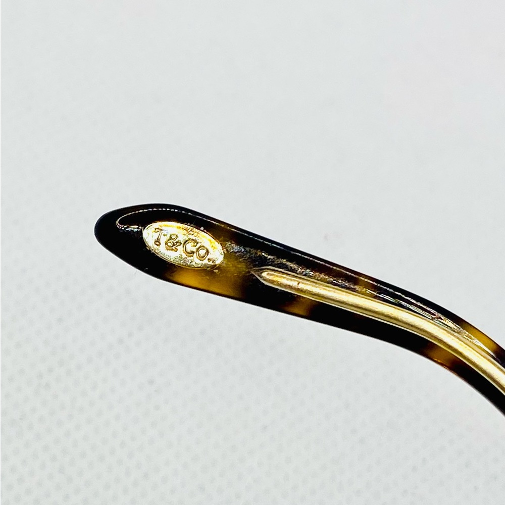 EUC Tiffany & Co Havana TF2075 Cat Eye RX Eyeglasses - Picture 11 of 14